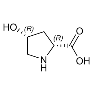 cis-4-Hydroxy-D-proline  2584-71-6 C5H9NO3 131.13 g/mol (2R,4R)-(-)-4-HYDROXY-2-PYRROLINECARBOXYLIC ACID;(2R,4R)-4-HYDROXYPYRROLIDINE-2-CARBOXYLIC ACID;(4R,2R)-4-HYDROXY-PYRROLIDINE-2-CARBOXYLIC ACID;D-ALLO-4-HYDROXY-2-PYRROLIDINE-CARBOXYLIC ACID;D-ALLO-HYDROXYPROLINE;D-CIS-4-HYDROXYPROLINE;D-CIS-HYDROXYPROLINE;CIS-4-HYDROXY-D-PROLINE AminoPrimeCentral.com,custom Amino Acid Derivatives,custom Peptides,sales@aminoprimecentral.com