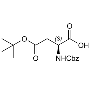 Z-Asp(Ot-Bu)-OH.H2O 5545-52-8 C16H21NO6 323.34 g/mol CBZ-L-ASPARTIC ACID 4-TERT-BUTYL ESTER;N-CBZ-L-ASPARTIC ACID 4-TERT-BUTYL ESTER;N-BENZYLOXYCARBONYL-L-ASPARTIC ACID 4-TERT-BUTYL ESTER;Z-ASPARTIC ACID(OTBU)-OH;Z-ASP(OTBU)-OH;Z-L-ASPARTIC ACID 4-TERT-BUTYL ESTER;Z-L-ASP(OTBU)-OH;4-tert-butyl hydrogen N-[(phenylmethoxy)carbonyl]-L-aspartate  AminoPrimeCentral.com,custom Amino Acid Derivatives,custom Peptides,sales@aminoprimecentral.com