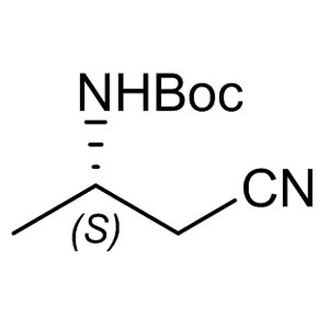 tert-butyl (S)-(1-cyanopropan-2-yl)carbamate 172695-22-6 C9H16N2O2 184.24 g/mol Carbamic acid, [(1R)-2-cyano-1-methylethyl]-, 1,1-dimethylethyl ester (9CI);tert-butyl [(1R)-2-cyano-1-Methylethyl]carbaMate;tert-butyl (R)-(1-cyanopropan-2-yl) carbamate;(R)-tert-Butyl (1-cyanopropan-2-yl)carbamate AminoPrimeCentral.com,custom Amino Acid Derivatives,custom Peptides,sales@aminoprimecentral.com