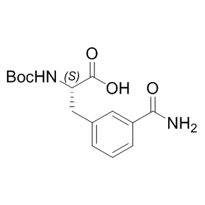 Boc-L-3-arbamoylphenylalanine N/A  g/mol  AminoPrimeCentral.com,custom Amino Acid Derivatives,custom Peptides,sales@aminoprimecentral.com