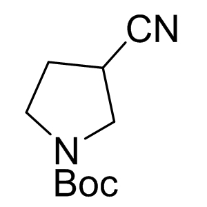  1-N-Boc-3-Cyanopyrrolidine  476493-40-0 C10H16N2O2 196.25g/mol TERT-BUTYL 3-CYANOPYRROLIDINE-1-CARBOXYLATE;3-CYANO-PYRROLIDINE-1-CARBOXYLIC ACID TERT-BUTYL ESTER;1-N-BOC-3-CYANO-PYRROLIDINE;1-Boc-3-cyanopyrrolidine;N-1-BOC-3-CYANOPYRROLIDINE;N-Boc-3-cyanopyrrolidine;1,1-Dimethylethyl 3-cyano-1-pyrrolidinecarboxylate;1-Pyrrolidinecarboxylic acid, 3-cyano-, 1,1-dimethylethyl ester AminoPrimeCentral.com,custom Amino Acid Derivatives,custom Peptides,sales@aminoprimecentral.com