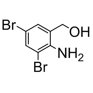 Ambroxol Hydrochloride Impurity A  50739-76-9     C7H7Br2NO   280.94 g/mol RARECHEM AL BD 0466;2-Amino-3,5-dibromo-benzenemethanol ;2-AMINO-3,5-DIBROMOBENZYL ALCOHOL;3,5-DIBROMO-2-AMINO BENZYL ALCOHOL;3,5-Dibromo-2-amino;2-AMino-3,5-dibroMobenzyl benzoic alcohol;BenzeneMethanol, 2-aMino-3,5-dibroMo-;(2-aMino-3,5-dibroMophenyl)Methanol  AminoPrimeCentral.com,custom Amino Acid Derivatives,custom Peptides,sales@aminoprimecentral.com