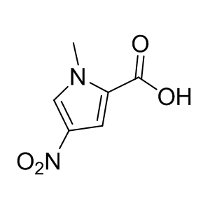 1-methyl-4-nitropyrrole-2-carboxylic Acid 13138-78-8 C6H6N2O4 170.12 g/mol 1-METHYL-4-NITRO-1H-PYRROLE-2-CARBOXYLIC ACID;IFLAB-BB F2124-0630;1-methyl-4-nitropyrrole-2-carboxylic Acid AminoPrimeCentral.com,custom Amino Acid Derivatives,custom Peptides,sales@aminoprimecentral.com