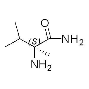 L-a-Me-Val-NH2 90377-00-7  0 g/mol L-a-Me-Val-NH2;(S)-2-Amino-2,3-dimethylbutanamide AminoPrimeCentral.com,custom Amino Acid Derivatives,custom Peptides,sales@aminoprimecentral.com