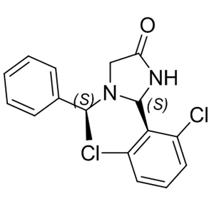 (S)-2-(2,6-dichlorophenyl)-1-((S)-1-phenylethyl)imidazolidin-4-one 1149765-12-7  g/mol  AminoPrimeCentral.com,custom Amino Acid Derivatives,custom Peptides,sales@aminoprimecentral.com