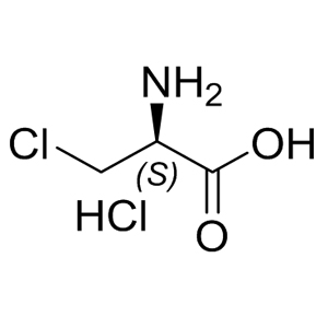 H-b-Chloro-Ala-OH.HCl 51887-89-9 C3H7Cl2NO2 160 g/mol H-ALA(3-CL)-OH HCL;H-BETA-CHLORO-ALA-OH HCL;(R)-2-AMINO-3-CHLOROPROPIONIC ACID HYDROCHLORIDE;B-CHLORO-L-ALANINE HYDROCHLORIDE;3-Chloro-L-alanineHCl;β-chloro-l-alanine hydrochloride;3-CHLORO-L-ALANINE HYDROCHLORIDE 98 %;H-b-Chloro-Ala-OH.HCl AminoPrimeCentral.com,custom Amino Acid Derivatives,custom Peptides,sales@aminoprimecentral.com