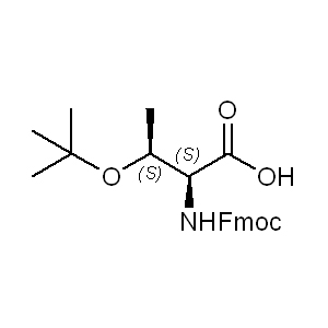 Fmoc-allo-Thr（tBu）-OH 201481-37-0 C23H27NO5 397.46 g/mol N-ALPHA-(9-FLUORENYLMETHOXYCARBONYL)-O-T-BUTYL-L-ALLO-THREONINE;N-ALPHA-(9-FLUORENYLMETHYLOXYCARBONYL)-O-TERT-BUTYL-ALLO-L-THREONINE;FMOC-L-ALLO-THR(TBU)-OH;FMOC-ALLO-THR(TBU)-OH;FMOC-ALLO-THREONINE(TBU)-OH;FMOC-O-T-BUTYL-L-ALLO-THREONINE;N-ALPHA-(9-FLUORENYLMETHYLOXYCARBONYL)-O-T-BUTYL-ALLO-L-THREONINE;N-ALPHA-(9-FLUOROENYLMETHYLOXYCARBONYL)-O-T-BUTYL-ALLO-L-THREONINE AminoPrimeCentral.com,custom Amino Acid Derivatives,custom Peptides,sales@aminoprimecentral.com