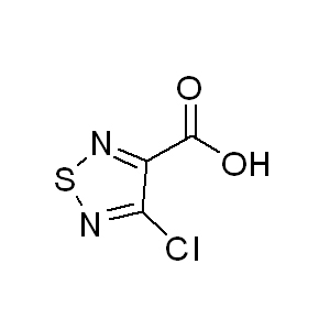 4-chloro-1,2,5-thiadiazole-3-carboxylic acid 5097-44-9  C3HClN2O2S 164.57 g/mol 4-chloro-1,2,5-thiadiazole-3-carboxylic acid  AminoPrimeCentral.com,custom Amino Acid Derivatives,custom Peptides,sales@aminoprimecentral.com