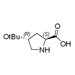 H-Hyp(tBu)-OH 79775-07-8 C9H17NO3 187.24 g/mol O-tert-Butyl-L-4-hydroxyproline;L-Hyp(tBu)-OH;O-T-BUTYL-TRANS-4-HYDROXY-L-PROLINE;O-T-BUTYL-L-4-HYDROXYPROLINE;O-T-BUTYL-L-4-TRANS-HYDROXYPROLINE;L-4-HYDROXYPROLINE TERT-BUTYL;H-HYP(TBU)-OH;HYDROXYPROLINE(TBU)-OH AminoPrimeCentral.com,custom Amino Acid Derivatives,custom Peptides,sales@aminoprimecentral.com