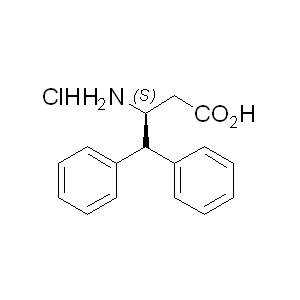 H-D-b-HoPhe(4-phenyl)-OH.HCl    332062-03-0 C16H18ClNO2 291.77 g/mol (R)-3-AMINO-4,4-DIPHENYL-BUTYRIC ACID HYDROCHLORIDE;H-D-BETA-HOPHE(4-PHENYL)-OH HCL;4-PHENYL-D-BETA-HOMOPHENYLALANINE HYDROCHLORIDE;H-D-b-HoPhe(4-phenyl)-OH.HCl;H-D-β-HoAla(4,4-Diphenyl)-OH.HCl;(betaR)-beta-Amino-gamma-phenylbenzenebutanoic acid hydrochloride;(R)-3-Amino-4,4-diphenylbutyric acid;(R)-4-([1,1'-Biphenyl]-4-yl)-3-aMinobutanoic acid hydrochloride AminoPrimeCentral.com,custom Amino Acid Derivatives,custom Peptides,sales@aminoprimecentral.com