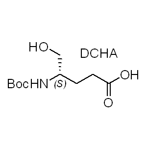 (S)-4-Boc-5-hydroxypentanoic acid.DCHA 105464-42-4  0 g/mol (S)-4-Boc-5-hydroxypentanoic acid.DCHA;(S)-4-((tert-Butoxycarbonyl)amino)-5-hydroxypentanoic acid AminoPrimeCentral.com,custom Amino Acid Derivatives,custom Peptides,sales@aminoprimecentral.com