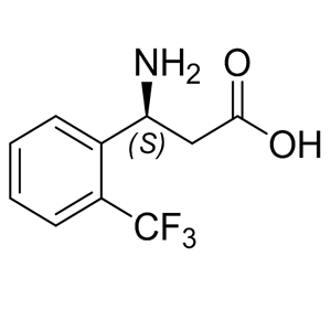 H-b-Phe(2-CF3)-OH   755749-11-2 C10H10F3NO2 233.19 g/mol (S)-3-AMINO-3-[2-(TRIFLUOROMETHYL)PHENYL]PROPANOIC ACID;(S)-3-AMINO-3-(2-TRIFLUOROMETHYL-PHENYL)-PROPIONIC ACID;H-D-PHG(2-CF3)-(C*CH2)OH;H-BETA-PHE(2-CF3)-OH;H-b-Phe(2-CF3)-OH;(S)-2-Trifluoromethyl-b-phenylalanine AminoPrimeCentral.com,custom Amino Acid Derivatives,custom Peptides,sales@aminoprimecentral.com