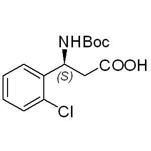 Boc-beta-Phe(2-Cl)-OH 500770-73-0 C14H18ClNO4 299.75 g/mol BOC-(S)-3-AMINO-3-(2-CHLORO-PHENYL)-PROPANOIC ACID;BOC-(S)-3-AMINO-3-(2-CHLORO-PHENYL)-PROPIONIC ACID;BOC-D-PHG(2-CL)-(C*CH2)OH;BOC-BETA-PHE(2-CL)-OH;(S)-3-T-BUTOXYCARBONYL-AMINO-3-(2-CHLORO-PHENYL)-PROPIONIC ACID;(S)-3-TERT-BUTOXYCARBONYLAMINO-3-(2-CHLORO-PHENYL)-PROPIONIC ACID;RARECHEM LK TC T319;Boc-b-Phe(2-Cl)-OH AminoPrimeCentral.com,custom Amino Acid Derivatives,custom Peptides,sales@aminoprimecentral.com