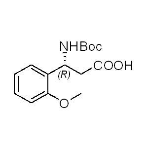 Boc-D-beta-Phe(2-OMe)-OH 500788-85-2 C15H21NO5 295.33 g/mol BOC-PHG(2-OME)-(C*CH2)OH;BOC-(R)-3-AMINO-3-(2-METHOXY-PHENYL)-PROPANOIC ACID;BOC-(R)-3-AMINO-3-(2-METHOXY-PHENYL)-PROPIONIC ACID;BOC-D-BETA-PHE(2-OME)-OH;(R)-3-T-BUTOXYCARBONYL-AMINO-3-(2-METHOXY-PHENYL)-PROPIONIC ACID;(R)-3-TERT-BUTOXYCARBONYLAMINO-3-(2-METHOXY-PHENYL)-PROPIONIC ACID;RARECHEM DK TC T255;N-BETA-T-BUTOXYCARBONYL-BETA-L-HOMO(2-METHOXYPHENYL)GLYCINE AminoPrimeCentral.com,custom Amino Acid Derivatives,custom Peptides,sales@aminoprimecentral.com