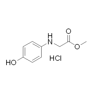 methyl (4-hydroxyphenyl)glycinate hydrochloride 113210-35-8 C9H12ClNO3 217.65 g/mol Methyl 2-((4-hydroxyphenyl) AminoPrimeCentral.com,custom Amino Acid Derivatives,custom Peptides,sales@aminoprimecentral.com