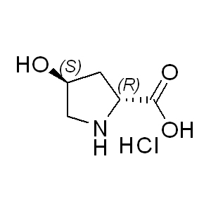 trans-4-Hydroxy-D-proline HCl 142347-81-7 C5H10ClNO3 167.59 g/mol trans-4-Hydroxypyrrolidine-2-carboxylic acid hydrochloride;HCl.trans-D-Hyp-OH;trans-D-Hpy-OH.HCl;D-Proline, 4-hydroxy-, hydrochloride (1:1), (4S)-;(4S)-4-Hydroxy-D-proline HCl;trans-4-Hydroxy-D-proline HCl;D-Proline, 4-hydroxy-,hydrochloride, trans-;(2R,4S)-( )-4-Hydroxy-D-proline Hydrochloride AminoPrimeCentral.com,custom Amino Acid Derivatives,custom Peptides,sales@aminoprimecentral.com