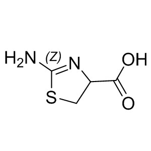 2-Amino-2-thiazoline-4-carboxylic acid  2150-55-2 C4H6N2O2S 146.17 g/mol 2-amino-4-carboxythiazoline ;2-amino-4,5-dihydrothiazole-4-carboxylic acid;Dl-2-Amino-Thiazoline-4-Carboxylic Acid;2-AMINO-2-THIAZOLINE-4-ARBOXYLIC ACID;2-Imino-thiazolidine-4-carboxylic acid;2-amino-delta(2)-thiazoline-4-carboxylic acid;2-Aminothiazoline-4-carboxylic acid;rac 2-AMinothiazoline-4-carboxylic Acid AminoPrimeCentral.com,custom Amino Acid Derivatives,custom Peptides,sales@aminoprimecentral.com