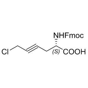 (S)-2-Fmoc-6-Chlorhex-4-ynoic acid N/A  g/mol  AminoPrimeCentral.com,custom Amino Acid Derivatives,custom Peptides,sales@aminoprimecentral.com