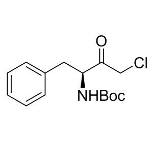Boc-Phe-CMK N/A  g/mol  AminoPrimeCentral.com,custom Amino Acid Derivatives,custom Peptides,sales@aminoprimecentral.com