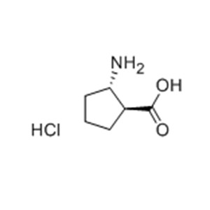 (1S,2S)-(-)-2-Amino-1-cyclopentanecarboxylic acid hydrochloride 359849-58-4 C6H11NO2.HCl 165.62 g/mol (1S,2S)-2-AMINO-CYCLOPETANECARBOXYLIC ACID HYDROCHLORIDE SALT ;(1S,2S)-2-amino cyclopetanecarboxylic acid hydrochloride;(1S,2S)-(-)-2-Amino-1-cyclopentanecarboxylic acid hydrochloride;(1S,2S)-2-aminocyclopentanecarboxylicAcidHydrochlorideAminoPrimeCentral.com,custom Amino Acid Derivatives,custom Peptides,sales@aminoprimecentral.com