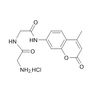H-Gly-Gly-AMC.HCl  191723-65-6 C14H16ClN3O4 325.75 g/mol GLYCYL-GLYCINE 7-AMIDO-4-METHYLCOUMARIN HYDROCHLORIDE;GLY-GLY-7-AMIDO-4-METHYLCOUMARIN HYDROCHLORIDE;H-GLY-GLY-AMC HCL;gly-gly-7-amido-4-methylcoumarin AminoPrimeCentral.com,custom Amino Acid Derivatives,custom Peptides,sales@aminoprimecentral.com