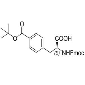 Fmoc-Phe(4-COOtBu)-OH 183070-44-2 C29H29NO6 487.54 g/mol N-BETA-(9-FLUORENYLMETHOXYCARBONYL)-BETA-L-HOMO(4-HYDROXYPHENYL)GLYCINE;(R)-3-(9H-FLUOREN-9-YLMETHOXYCARBONYLAMINO)-3-(4-HYDROXY-PHENYL)-PROPIONIC ACID;(R)-3-(9-FLUORENYLMETHOXYCARBONYLAMINO)-3-(4-HYDROXY-PHENYL)-PROPIONIC ACID;RARECHEM DK FW 0163;FMOC-(R)-3-AMINO-3-(4-HYDROXY-PHENYL)-PROPANOIC ACID;FMOC-(R)-3-AMINO-3-(4-HYDROXY-PHENYL)-PROPIONIC ACID;FMOC-PHG(4-OH)-(C*CH2)OH;FMOC-D-BETA-PHE(4-OH)-OH AminoPrimeCentral.com,custom Amino Acid Derivatives,custom Peptides,sales@aminoprimecentral.com