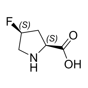 H-cis-4-Fluoro-Pro-OH 2438-57-5 C5H8FNO2 133.12 g/mol H-(2S,4S)-PRO(4-F)-OH;CIS-4-FLUORO-L-PROLINE;CIS-4-FLUORO-PROLINE;CIS-4-FLUORO-PYRROLIDINE-2-CARBOXYLIC ACID;(S)-4-FLUORO-L-PROLINE;(2S,4S)-4-Fluoro-pyrrolidine-2-carboxylic acid≥ 97% (NMR);cis-4-Fluoro-L-Pro-OH;(2S,4S)-4-FLUOROPROLINE AminoPrimeCentral.com,custom Amino Acid Derivatives,custom Peptides,sales@aminoprimecentral.com
