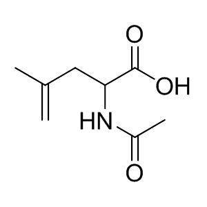 N-Acetyl-4,5-dehydro-DL-leucine 87325-65-3 C8H13NO3 171.19 g/mol D-2-(3-Thienyl)-glycine;(R)-α-Amino-3-thiopheneacetic acid;[R,(-)]-α-Amino-3-thiopheneacetic acid;2-amino-2-thiophen-3-ylacetic acid;2-azanyl-2-thiophen-3-yl-ethanoic acid;(R)-3-Thienglycine;(alphaR)-alpha-Amino-3-thiopheneacetic acid;thiophen-2-yl 2-aMinoacetate AminoPrimeCentral.com,custom Amino Acid Derivatives,custom Peptides,sales@aminoprimecentral.com