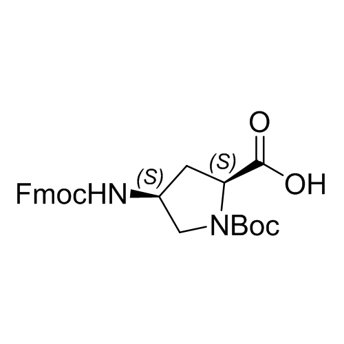 Fmoc-(2S,4S)-4-amino-1-Boc-pyrrolidine-2-carboxylic acid 174148-03-9   AminoPrimeCentral.com,custom Amino Acid Derivatives,custom Peptides,sales@aminoprimecentral.com